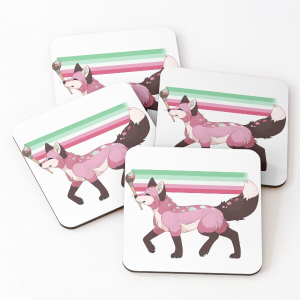 Item preview, Abrosexual Pride Fox designed and sold by SunkenAnchor.