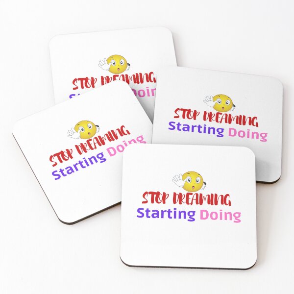 Item preview,   Stop Dreaming Starting Doing designed and sold by yassminishop.