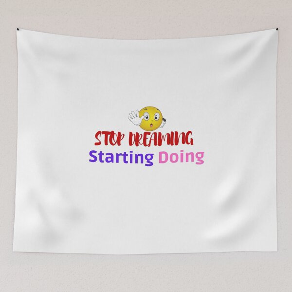 Item preview,   Stop Dreaming Starting Doing designed and sold by yassminishop.