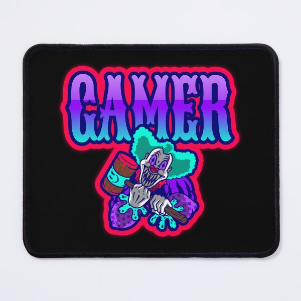Item preview, Gamer with Crazy looking Clown designed and sold by PRIVARSHU.