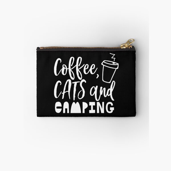 Item preview, Coffee And Cats And Camping Classic T-Shirt designed and sold by felyn3gloria.