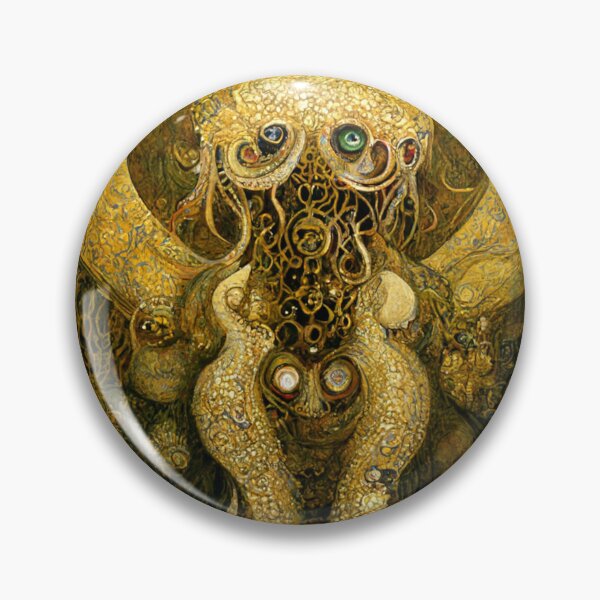 Item preview, Cthulhu via Klimt #6 | Gustav Klimt | Vienna Secession | HP Lovecraft | Tentacles designed and sold by lrjtucker.