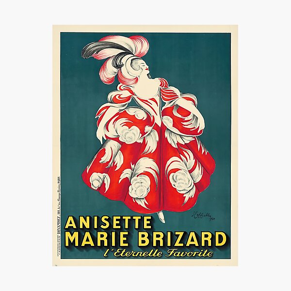 Item preview, Anisette Marie Brizard , 1928. Private Collection Leonetto Cappiello Italian designed and sold by TeeARTHY.