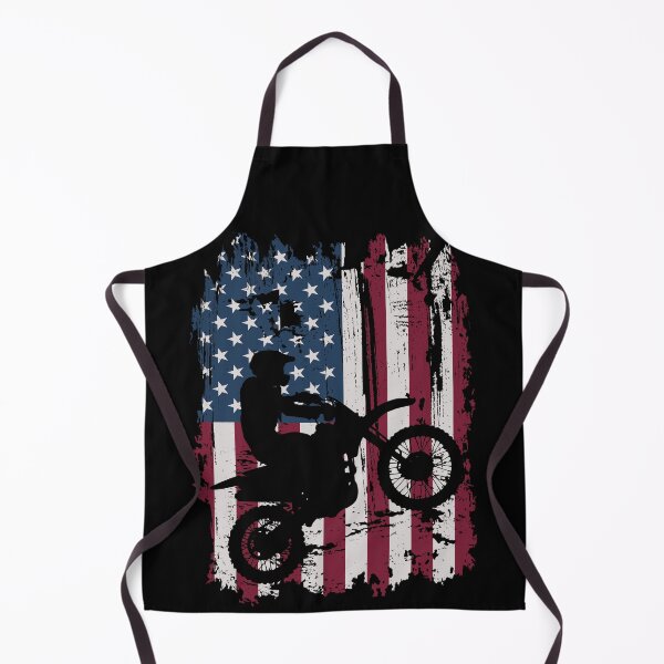 Item preview, Dirt Bike American Flag Motocross Biker Motorbike Racing designed and sold by EIMgraphic.