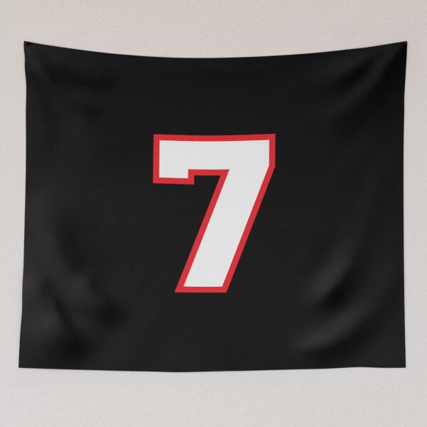 Item preview, Lucky Number Sports Fan Jersey 7 Classic T-Shirt designed and sold by dianemiriami6.