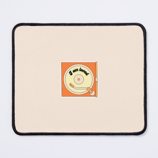 Item preview, I Am Loved Record Player Affirmation designed and sold by socialbylindsay.