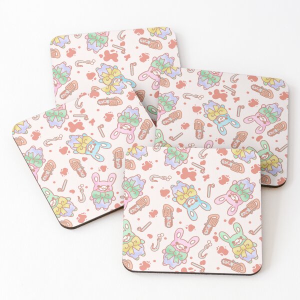 Item preview, Cute Painter Bunnies Pattern designed and sold by violetjelly.