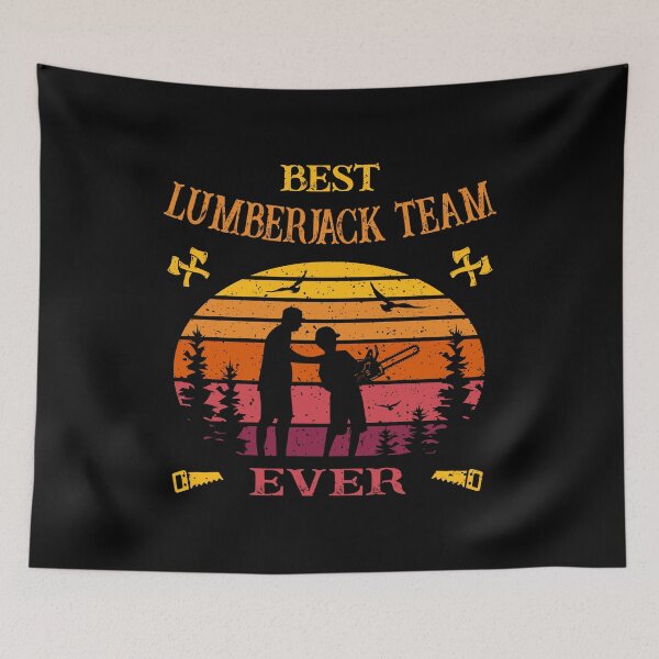 Item preview, Best Lumberjack Team - Dad and Son - Chainsaw designed and sold by Shirt-Designs.