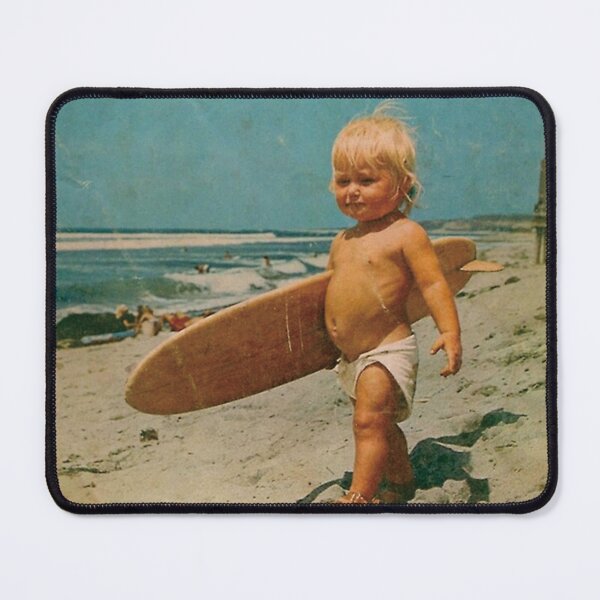 Item preview, boy surfing vintage designed and sold by alanaustina27.