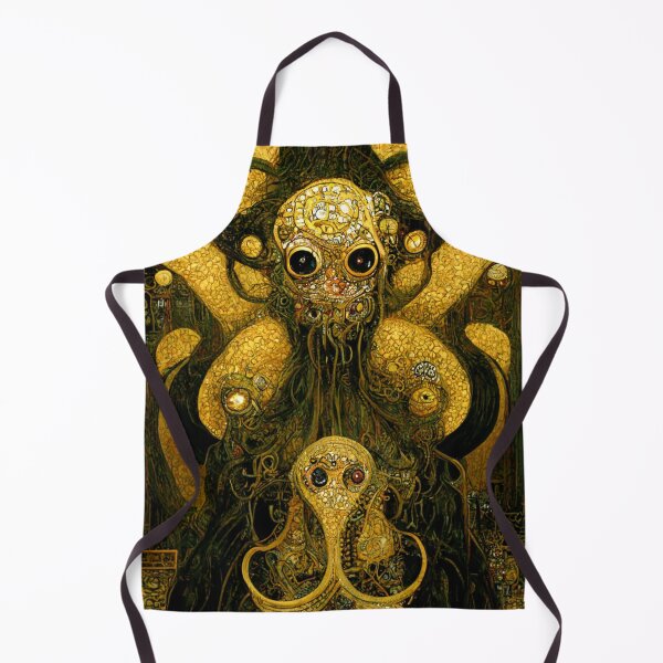 Item preview, Cthulhu via Klimt #7 | Gustav Klimt | Vienna Secession | HP Lovecraft | Tentacles designed and sold by lrjtucker.