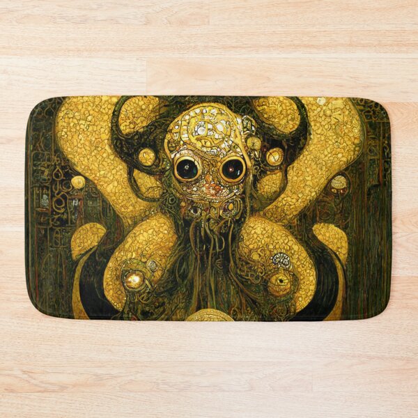 Item preview, Cthulhu via Klimt #7 | Gustav Klimt | Vienna Secession | HP Lovecraft | Tentacles designed and sold by lrjtucker.
