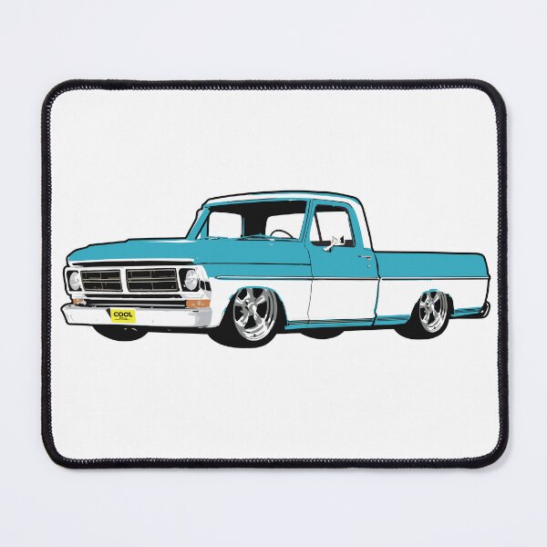 Item preview, Blue & White 71-72 F Truck designed and sold by CoolRide.