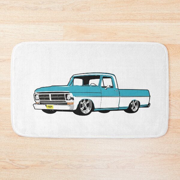 Item preview, Blue & White 71-72 F Truck designed and sold by CoolRide.