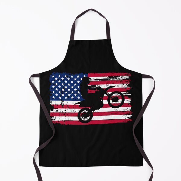 Item preview, Dirt Bike American Flag Motocross Biker Motorbike Racing designed and sold by EIMgraphic.