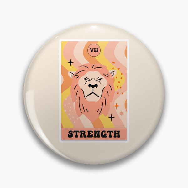 Item preview, Strength Tarot Card  designed and sold by socialbylindsay.