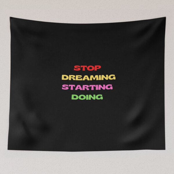 Item preview,   Stop Dreaming Starting Doing designed and sold by yassminishop.