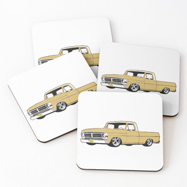 Item preview, Beige 71-72 F Truck designed and sold by CoolRide.
