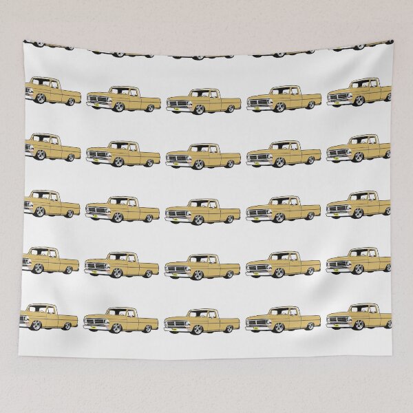 Item preview, Beige 71-72 F Truck designed and sold by CoolRide.