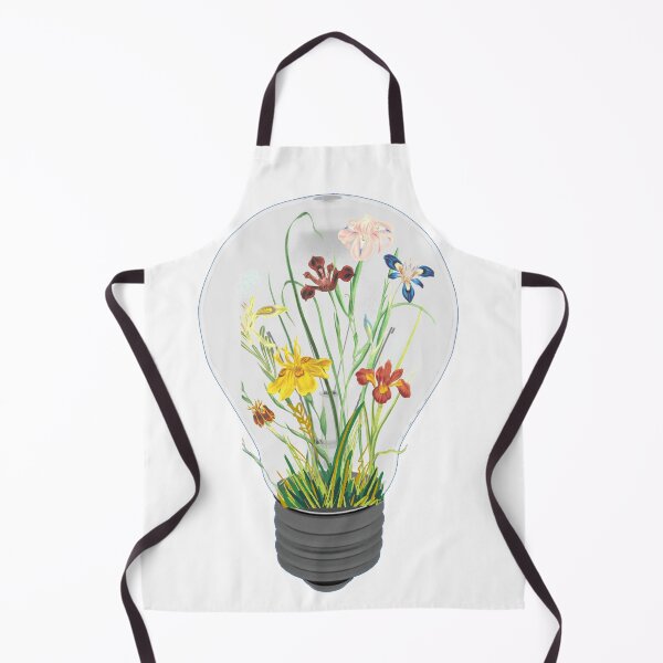 Item preview, Light Bulb with Flowers designed and sold by Ala Muk.