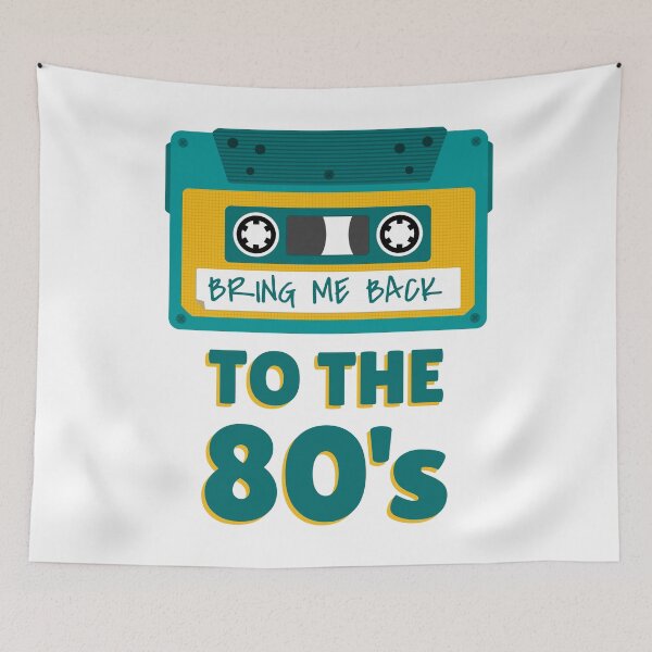 Item preview, Bring me Back to the 80's Cassette Tape, 1980s Nostalgia designed and sold by tapeisdamessage.
