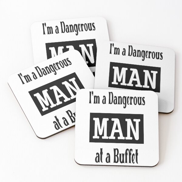 Item preview, i'm a dangerous man at a buffet designed and sold by katherinebower.