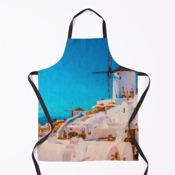 Item preview, Santorini Oia Greece, Oia Santorini Aesthetic, Blue And White Oia Santorini Architecture, Village Oia Santorini Greece designed and sold by Trendymotion.