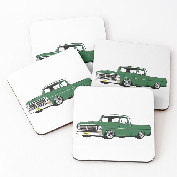 Item preview, Green 71-72 F Truck designed and sold by CoolRide.