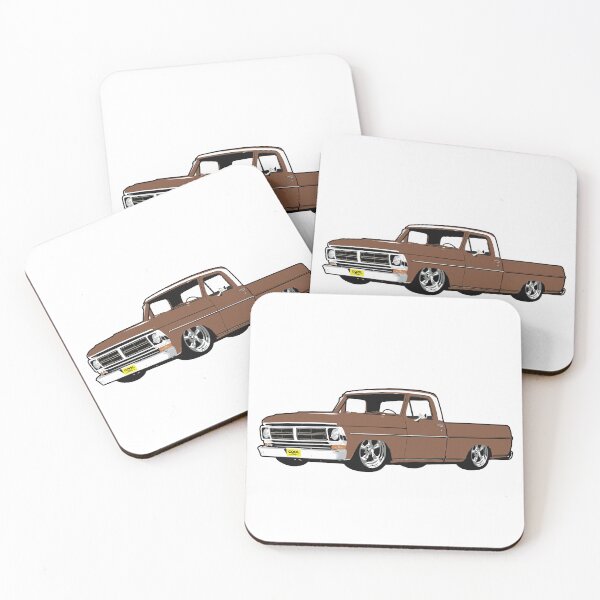 Item preview, Brown 71-72 F Truck designed and sold by CoolRide.