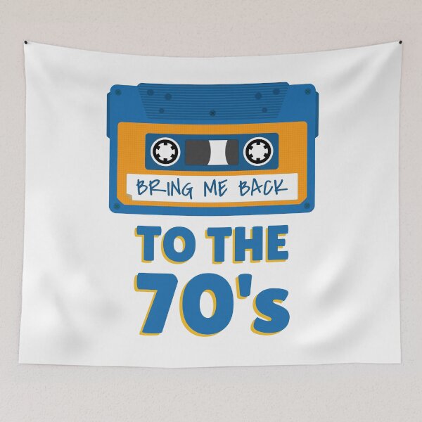 Item preview, Bring me Back to the 70's Cassette Tape, 1970s Nostalgia designed and sold by tapeisdamessage.