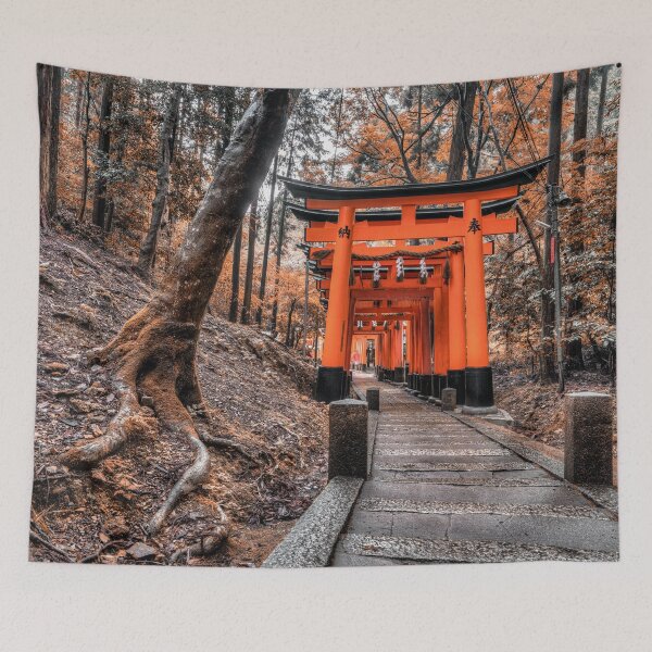 Item preview, Fushimi Inari Taisha Shrine designed and sold by OrionPhotograph.