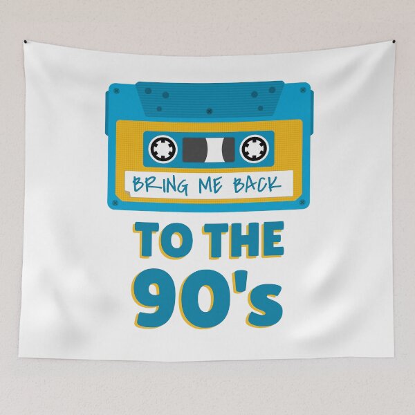 Item preview, Bring me Back to the 90's Cassette Tape, 1990s Nostalgia designed and sold by tapeisdamessage.