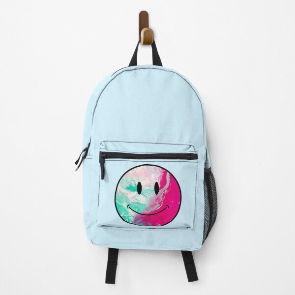 Item preview, electric neon psychedelic oil spill smiley face designed and sold by opptop.