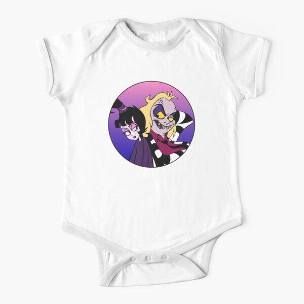 Lydia & Beetlejuice Short Sleeve Baby One-Piece
