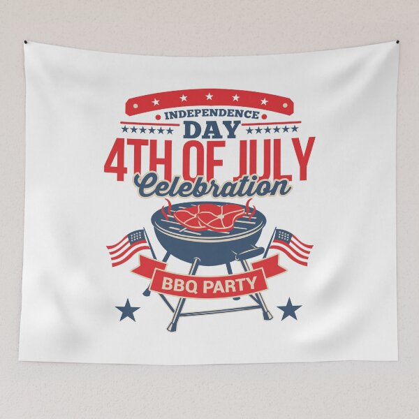 Item preview, BBQ PARTY BARBECUE 4TH OF JULY CELEBRATION FOURTH OF JULY designed and sold by lukas69graphic.