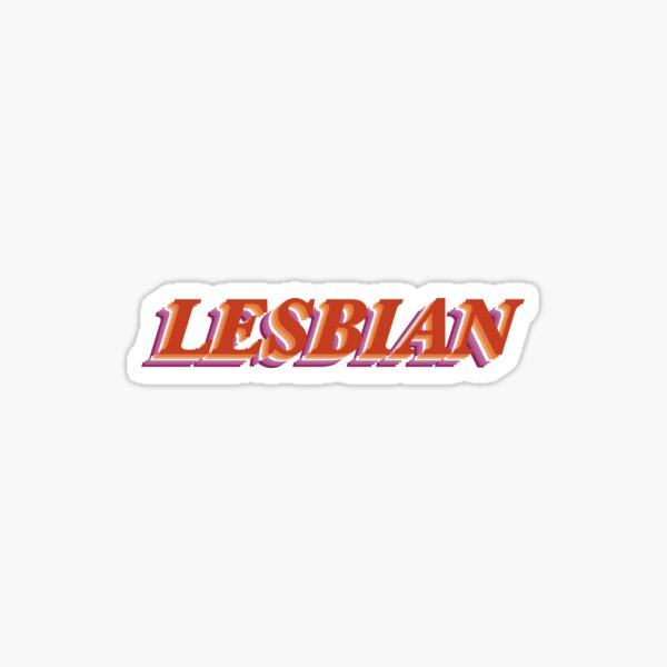Lesbian Sticker