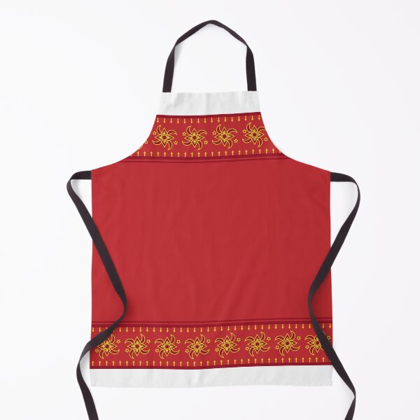 Item preview, red fabric pattern geometric designed and sold by March Rider.