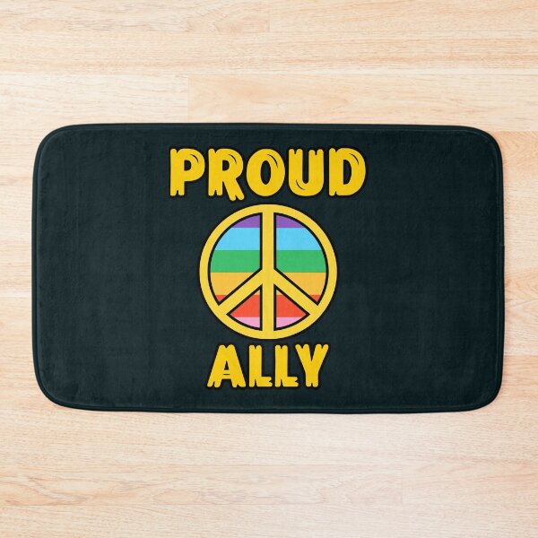 Item preview, I Am An Proud Ally, allyship color designed and sold by ChrissyDesignSt.
