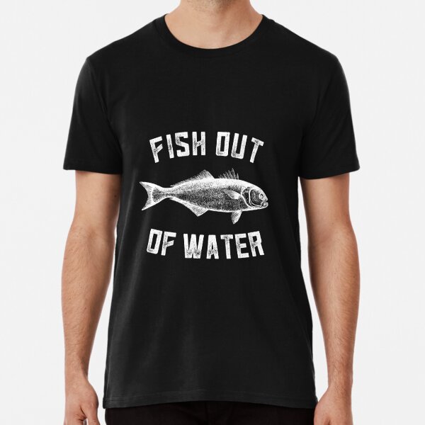 Adult Fishing Short Sleeve T-shirt Jumping Pike-Maroon-Large