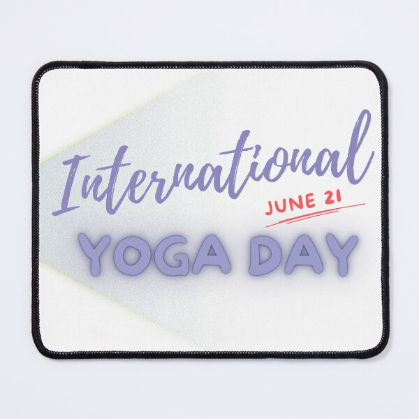 Item preview, International Yoga Day June 21 designed and sold by Nathcreations.