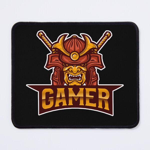 Item preview, Gamer with Evil Samurai Character designed and sold by PRIVARSHU.