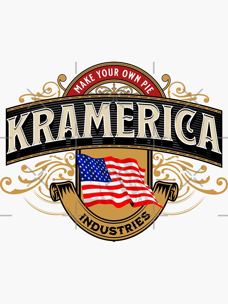 Artwork view, Kramerica Industries designed and sold by shirtcrafts
