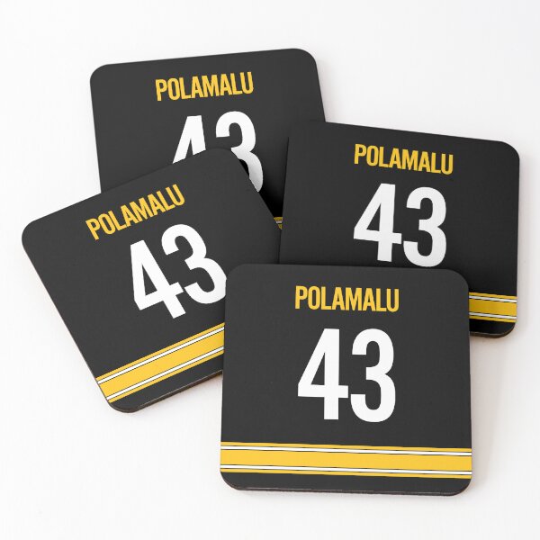 Artikelvorschau, Troy Polamalu - Pittsburgh Steelers entworfen und verkauft von On Target Sports.