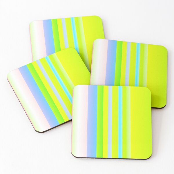 Item preview, Yellow asymmetrical striped | yellow artsy aesthetic colors designed and sold by lausn.