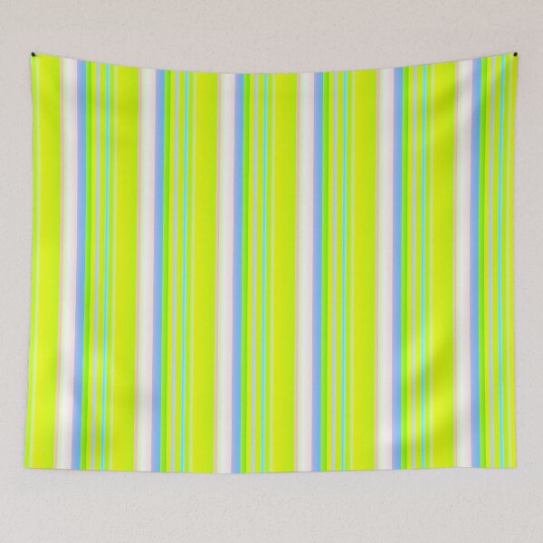 Item preview, Yellow asymmetrical striped | yellow artsy aesthetic colors designed and sold by lausn.