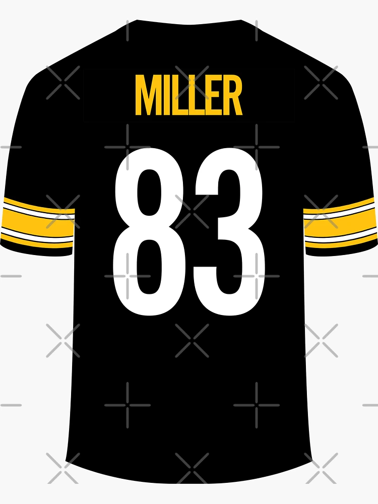 Heath Miller Pittsburgh Steelers Sticker for Sale by On Target Sports Redbubble