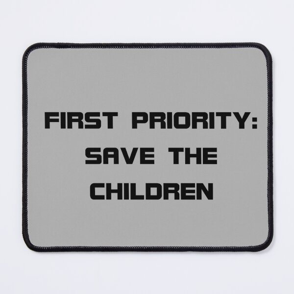 Item preview, First Priority Save the Children Black on Grey 5748 designed and sold by Art in My Loft.