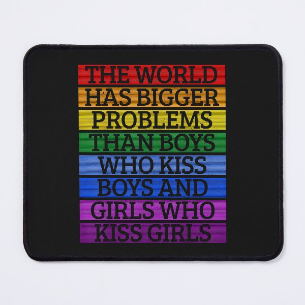 Item preview, Pride allyship Gay Pride Month LGBT The World Has Bigger Problems Rainbow designed and sold by ChrissyDesignSt.