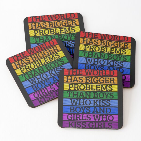 Item preview, Pride allyship Gay Pride Month LGBT The World Has Bigger Problems Rainbow designed and sold by ChrissyDesignSt.
