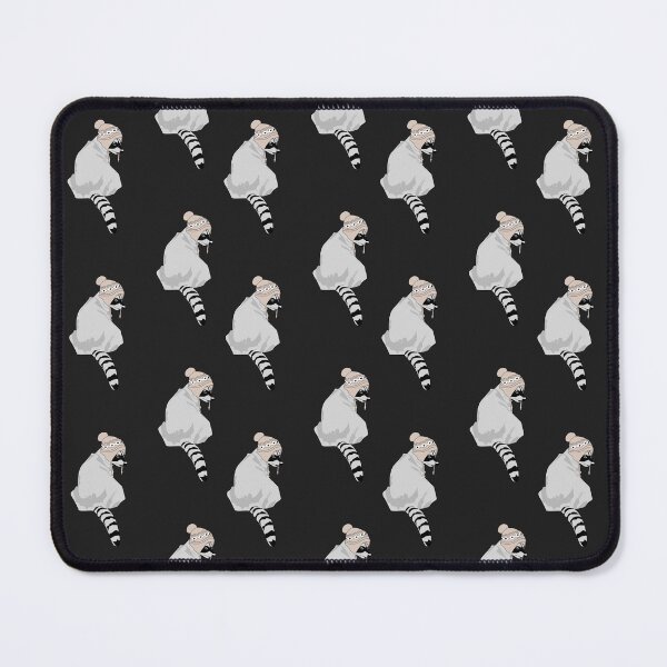 Item preview, Raccoon With Hat (Black Surface Pattern Decor) designed and sold by MindCereal.