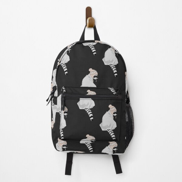 Item preview, Raccoon With Hat (Black Surface Pattern Decor) designed and sold by MindCereal.